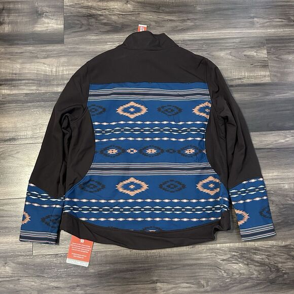 Cinch Ladies Concealed Carry Storm Defense Bonded Aztec Brown Jacket MAJ9858001 - Picture 9 of 14